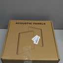 Soundsbay Mass Loaded Vinyl, Soundproof Wall Panels Self-adhesive, 12 Pack Square Mass Loaded Vinyl Soundproofing, 12''x12'' Soundproofing Panels for Walls, Home Office, Recording Studio White