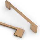 Asidrama 10 Pack 5 Inch(128mm) Champagne Bronze Kitchen Cabinet Handles, Cabinet Pulls Kitchen Cabinet Hardware for Cupboard Drawer Handles Dresser Pulls