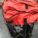 2 Pcs 66 Gallon Large Moving Storage Bags with Zipper, Orange