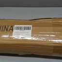 Front Door Mat 3' x 5', Low Profile Heavy Duty Door Mat Outside Entrance, Non-Slip Large Commercial Floor Mat, Absorbent & Resist Dirt, Easy Clean Welcome Entry Mat Indoor Outdoor, Black