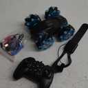 RC Stunt Car, 2.4GHz 4WD Gesture Sensing Remote Control Car with Cool Light and Music, Double-Sided 360 Flips RC Cars for Boys Age 6-12 8-12 Birthday Christmas Toy Cars(Blue)