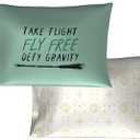 Wicked Elphaba and Glinda 2 Pack Beauty Silky Satin Standard Pillowcase Cover 20x30 for Hair and Skin