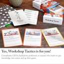 Pip Decks Workshop Tactics Official 54-Card Deck for Running Effective Workshops and Team Sessions