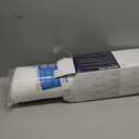 SAHEYER Cervical Neck Pillow, Ergonomic Memory Foam Pillow for Neck Pain Relief and Snoring, 2 in 1 Orthopedic Pillow for Back, Stomach Sleeper, Side Sleeper, White