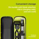 Philips Norelco OneBlade Travel Case, Perfect When On The Go, Prevents Damage, Compatible with QP27XX, QP28XX and QP6XXX, Model QP401/90