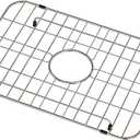 Sink Grid 18" X 12-1/2", Centered Drain with Corner Radius 1-1/2" Stainless Steel Material for Sink (18 X 12" Centered Drain)