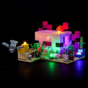 LocoLee Led Light Kit Compatible with Lego The Axolotl House 21247, Lighting Set for Lego 21247 for Adults (No Model)