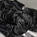 Heat Blanket 62x84 Twin Size,Soft Flannel & Sherpa Reversible Electric Blanket with 10 Heat Settings,12 Timer Setting and 8 Hours Auto-Shut Off,ETL Certified Machine Washable,Black