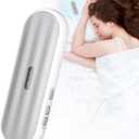 Under Pillow Bluetooth Speaker for Sleep: Private Bone Conduction Portable Speaker with White Noise - 20-Hour Battery Life for Soothing Sleep Sound(White)