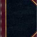 National Texhide Series Record Book, Black, 10" x 8", 300 Numbered Pages (56231)