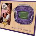 YouTheFan NFL Minnesota Vikings 3D StadiumViews Picture Frame (One Size)