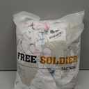 FREE SOLDIER Women's Waterproof Ski Snow Jacket Fleece Lined Warm Winter Rain Jacket with Hood Fully Taped Seams (Medium, Floral Print)