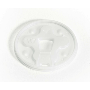 WinCup Disposable Drinking Cup Lid White Foam 1000 Ct DT18B