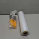 Cosy Family Plastic Wrap Stretch Film Roll - 1000ft 60 Gauge Industrial Strength 15 inch Wide Clear Plastic Wrap Roll with Handles for Pallet Wrapping Shipping Moving - Clear, Pack of 1