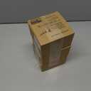 3 x C7 LED Christmas Lights, 12FT Black Wire with 12 Orange Vintage Bulbs, Outdoor Indoor Hanging Lights for Porch, Garden, Backyard, Balcony, Holiday Party Dcor