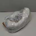 3-in-1 Neck Massager Pillow, Traction Massager with Massage Hot Compress Traction Stretching, Pillow Massage Neck Hump with 118-inch Extra-Long Cord, Light Gray