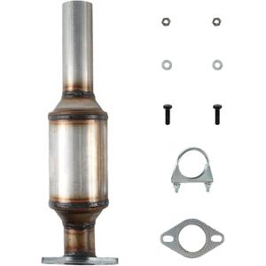 High Flow Rear Catalytic Converter Compatible with Kia Soul LX 2012 2013 2014 2015 2016 2017 2018 2019, Rio 2012-2017 SX, Hyundai Accent 2012-2017 SE LE GLS 1.6L L4 16681