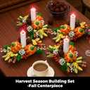 Botanical Collection Flower Centerpiece Building Sets for Adults and Kids  Holiday Decoration for Dinner Table or Mantel - Gift Idea for Families (832Pcs)