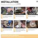 34117 Waste Ball Kit Fit for Thetford Style II Style Lite Style Plus Toilet Replace 42050 42072