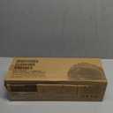 WOPITUES Wood Floating Shelves Set of 6, Shelves for Wall Decor, Farmhouse Shelf for Bedroom, Bathroom Storage Shelves, Book Shelves for Living Room - Rustic Brown (16.5 Inch)