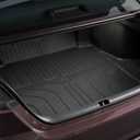Cargo Mat for 2025-2026 Toyota Camry, Full Coverage All Weather Trunk Cargo Liner with Backrest Protectors for Camry Accessories