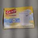 Glad Medium Trash Bags, 8 Gallon, Febreze Fresh Clean Garbage Bags, With Odor Control and Drawstring, 80 Count