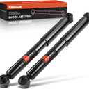 A-Premium Rear Shock Absorbers Struts Compatible with Nissan Rogue 2015 2016 2017 2018 2019 2020 -[Japan/Korea Built]