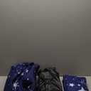 SUV Air Mattress Camping Bed Cushion Pillow, Inflatable, Car Portable Bed Back Seat (Starry Blue)