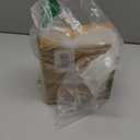 DN DECONATION Easter Decorations Bunny Figurines Set of 2 - Rabbit Statues Fur Textured Farmhouse Spring Home Decor, Gold & Brown Resin Easter Tabletop Vintage Decor for Shelf, Mantel, Coffee Table