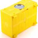 Chunful 1 Set Transport Bee Cage with Feeder Jars Beekeeping Queen Cage Bee Hives Boxes Starter Kit for Queen Rearing Hive Transport, Not Include Live Bees