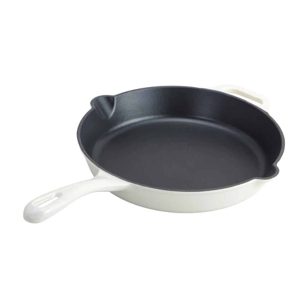 Dash of That Frying Pan Cast Iron - Ivory, 12''