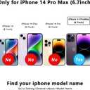 for iPhone 14Pro Max Magnetic Flip Wallet Case 6.7", Compatible with MagSafe, Leather Card Holder Kickstand for iPhone 14 Pro Max (Black, iPhone 14 Pro Max)