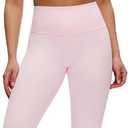 NANJI High Waisted Leggings with Pockets for Women - Buttery Soft, Stretch Yoga Pants, Squat Proof Casual Workout Leggings (Pink, XL)