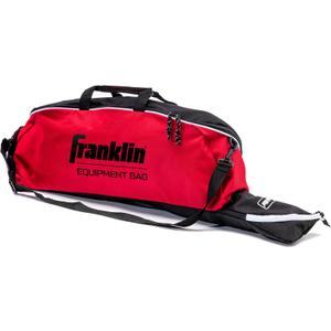 Franklin Sports Youth Baseball + Softball Bat Bag - Boys + Girls Tee Ball, Softball + Baseball Bag for Kids (One Size, Red)