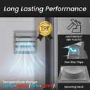 Repa Market ABS Plastic Gray 6 Inch Dryer Vent Cover Outside, 6 Inch Exhaust Vent Cover with Flaps and Insect Screen for Walls or Ducting, Outside Vent Covers for House, Kitchen, Exterior Wall Vent