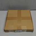 10in Glass Wall Clocks for Living Room Decor, Decorative Wall Clocks Battery Operated, Silent Kitchen Clocks, Wall Clock for Bedroom, Bathroom (Beach)