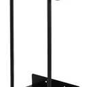 Towel Racks for Bathroom Wall Mounted, Retractable Metal Towel Holder, Towel Storage Rack with Hanging Hooks, Towel Storage Rack for Rolled Towels for Bathroom, Living Room, RV Camping