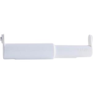Teravan Standard Toilet Paper Holder Extender for Extra-Large Rolls  Perfect for Double, Triple Rolls in Regular or Ceramic Bathroom Wall Holders, White, 1 Unit Teravan Standard Toilet Paper Holder Extender for Extra-Large Rolls  Perfect for Double, Triple Rolls in Regular or Ceramic Bathroom Wall Holders, White, 1 Unit