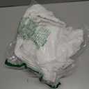 FANCYINN Womens 2 Pieces Outfits Deep V Neck Crop Top Side Slit Drawstring Wide Leg Pants Set Jumpsuits (X-Large, White)