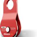 8.8T Heavy Duty Winch Snatch Block, 19,400 lbs Working Load, for Synthetic Rope or Steel Cable up to 1/2, Off-Road Recovery Pulley, Red
