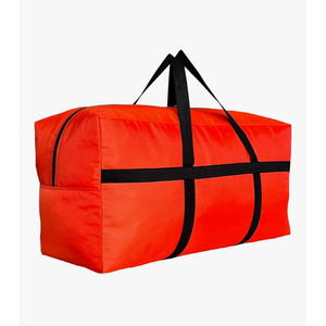 Extra Large Storage Duffle Bag with Zippers and Handles, Big Foldable Duffle Bag for Travel Large - 35"(L) X 11.8"(W) X 19"(H) Pack of 2