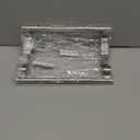 Stainless Steel Over Door Towel Rack Bar Holders for Universal Fit on Over Cabinet Cupboard Doors 2 Pack (Sliver)