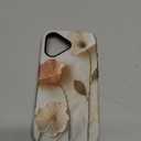 Goodon for iPhone 17 Case - Compatible with Magsafe - Dual-Layer Hard Shell & Silicone Cover - Protective Phone Case with Cute Wildflower Designs for Women - Ethereal Wire Florals