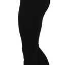 Fawjsais Flare Leggings for Women Skinny Fold Over Leggings Bootcut Yoga Pants Low Rise Sweatpants (Black, L)