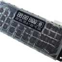 Frigidaire 316462878 Oven Control Board and Clock for Electric Ranges and Stoves, Black
