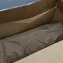 Lost Horizon Air & Foam Camping Mattress, Self-Inflating Sleeping Pad, 4.5" Thick, with Pump Sack, Single Brown