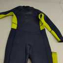 Goldfin Kids Wetsuit, Boys Girls Wet Suits Youth Toddler 3mm Neoprene Back Zip Keep Warm for Cold Water Swimming Diving Snorkeling Surfing Paddleboarding (12, 1.Boys Fullsuit - Navy)