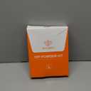 Modelones Dip Powder Nail Kit, 4 Colors Nude Pink Glitter Dipping Starter Set with Liquid and Complete Accessories for French Nails Art Salon DIY at Home Manicure