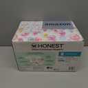 The Honest Company Clean Conscious Diapers for Delicate Skin, Up to 100% Leakproof Hypoallergenic Fragrance-Free Baby Diapers, Girl Prints, Club Box, Size 2 (1218 lbs), 72 Count (Prints May Vary) (Rose Blossom + Tutu Cute)