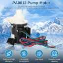 Replacement for Hoshizaki PA0613,APTA92P10WD1 Water Pump,Hoshizaki PA0613 Pump Motor Assembly with Better Sealing & Lower Noisy Includes Capacitor
